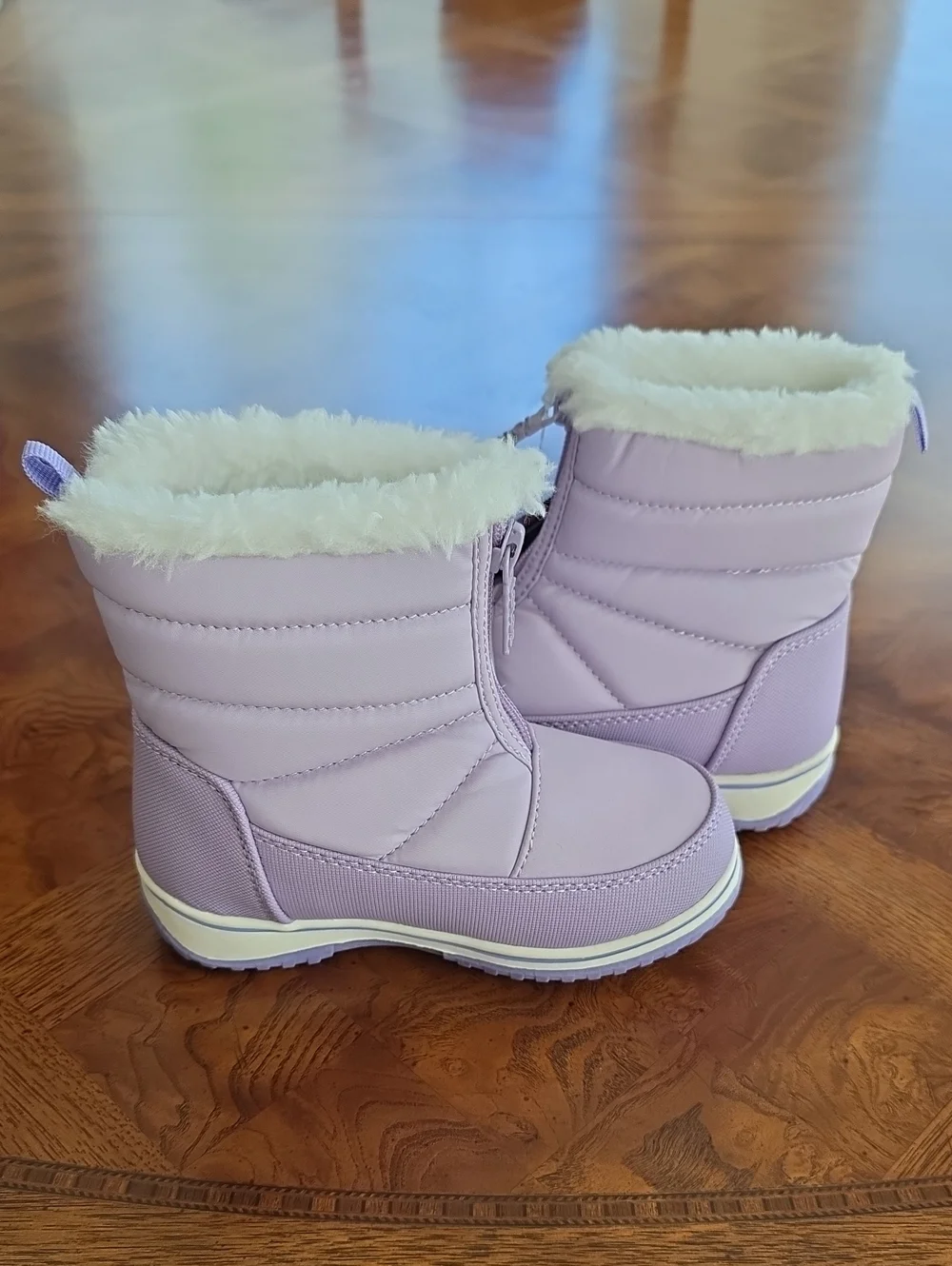 Totes Toddler Girls Zippy Waterproof Insulated Flat Heel Winter Boots LILAC 9T